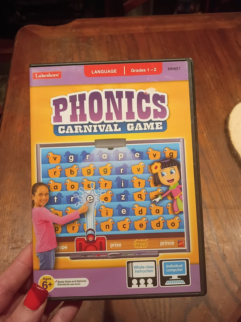 Phonics Carnival Game And Word Families Pc Game Bundle- Yellow/Purple/Teal
